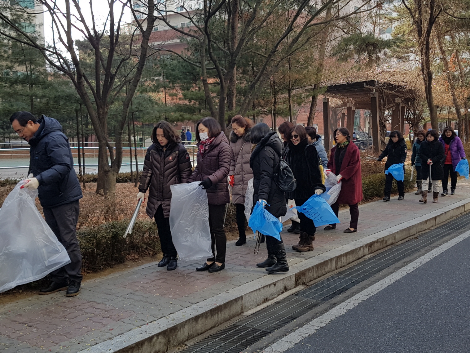 조원2동 설맞이 일제대청소 실시